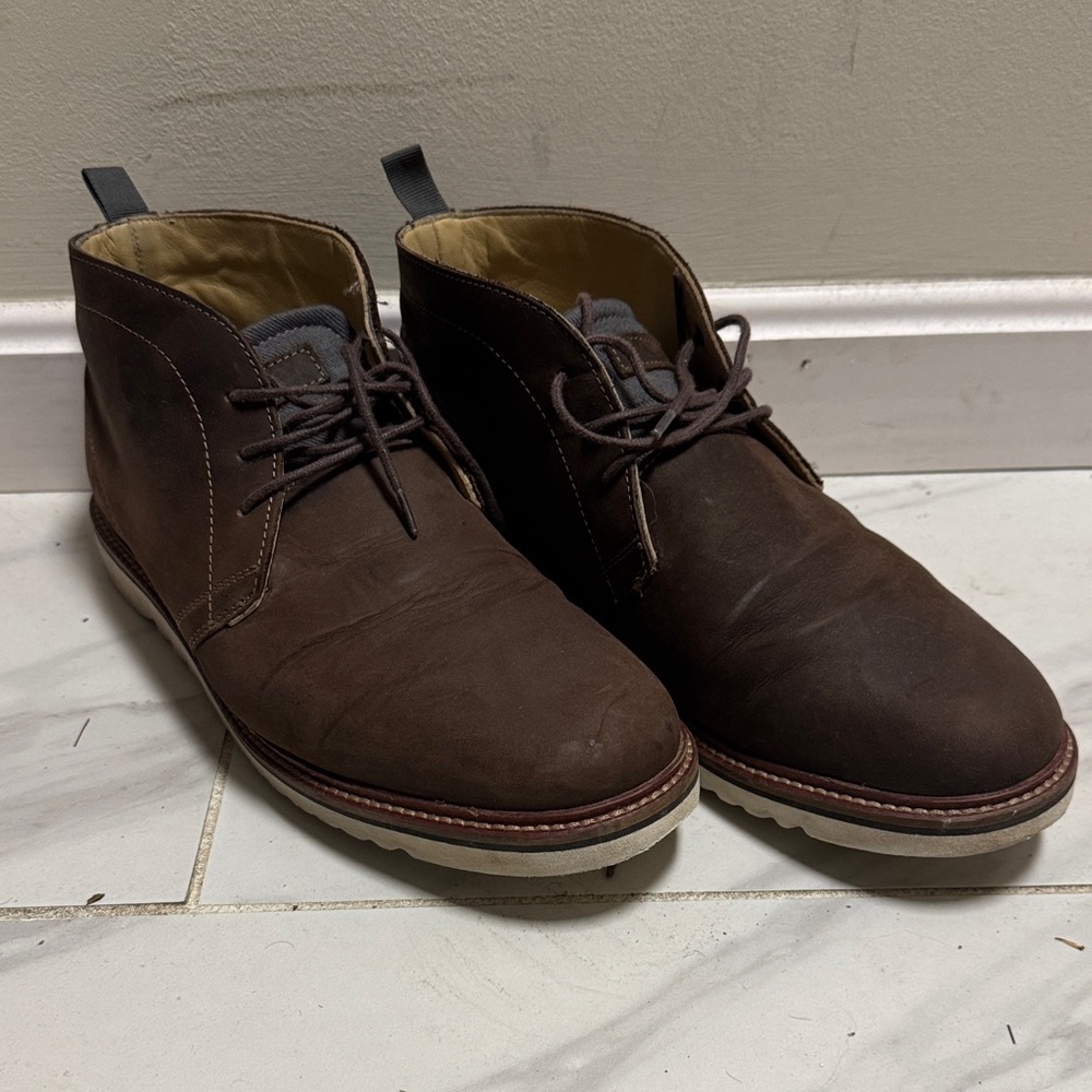 Franco Fortini Rich Brown Chukka Boots
